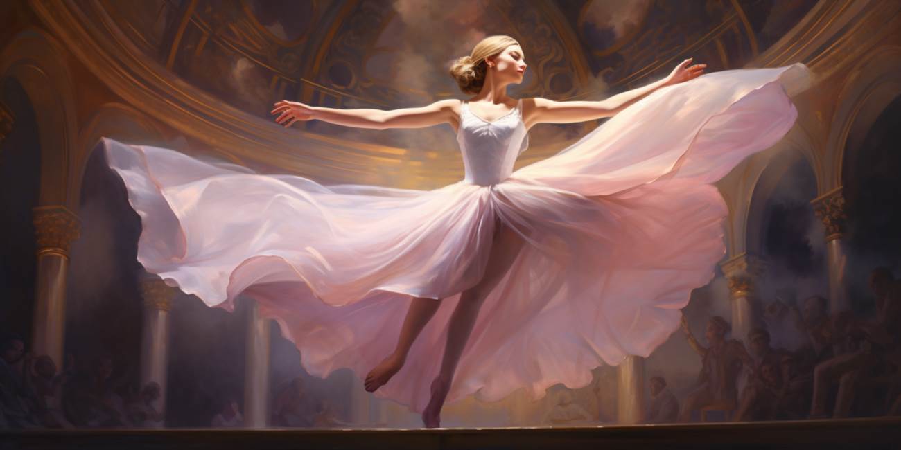 Bild ballerina: die kunst des visuellen ausdrucks